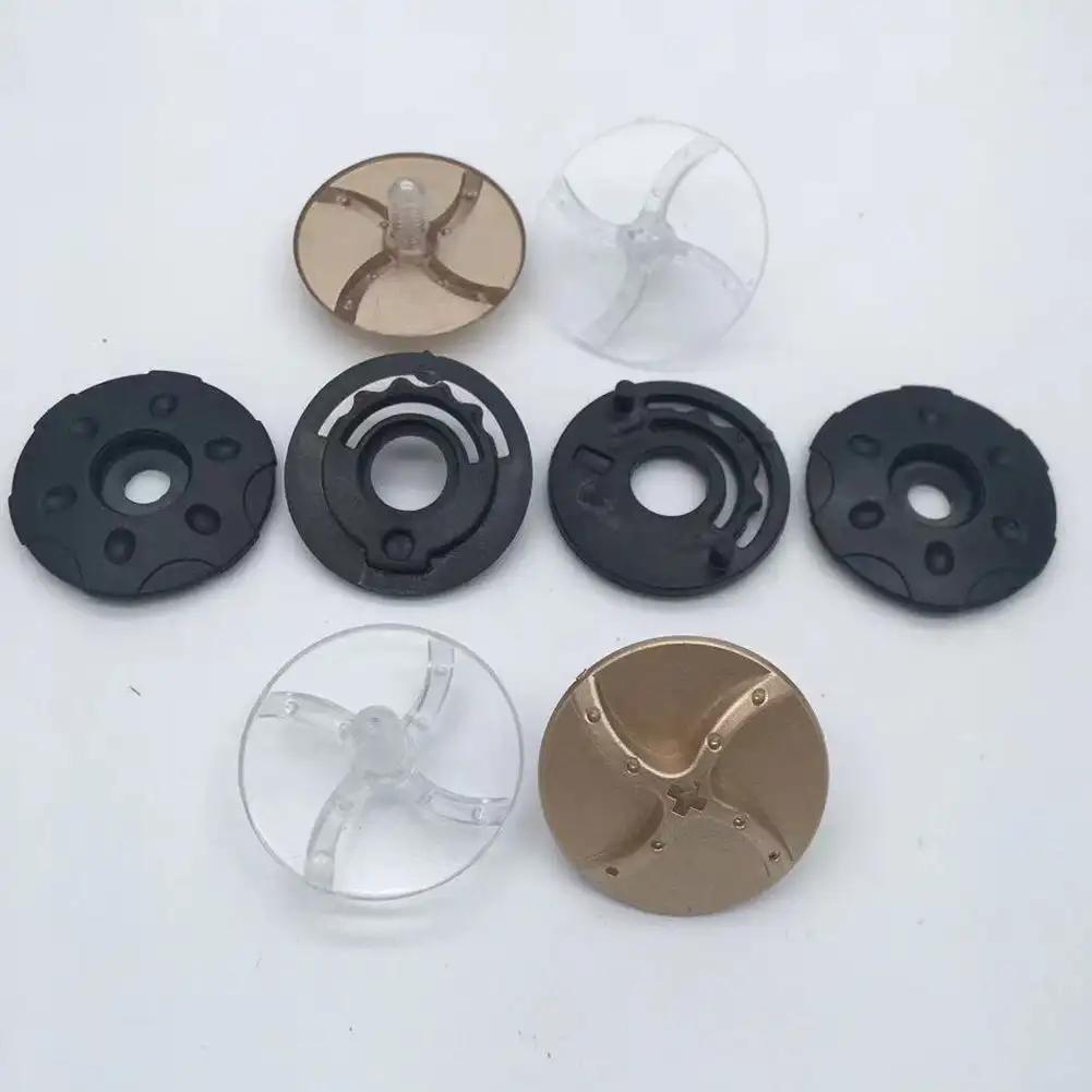 1Pair Motorcycle Helmet Fixed Buckle Rotate Switch Buckle Mirror Holder Lens Base Helmets Screws Helmet Lens Button Replacement