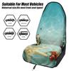 Universal Gym Car Seat Towel Cover - All-Season Front Seat Protector for Workout 