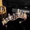Crown Tiara Bride Premium Bursdag Crown Tiara Princess High End Crown Girls Hårnål pannebånd Party