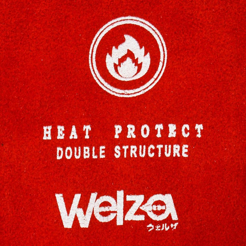 Kashiwada Seisakusho Welza Free Five-Finger Gloves, Red, Size, W-0514R