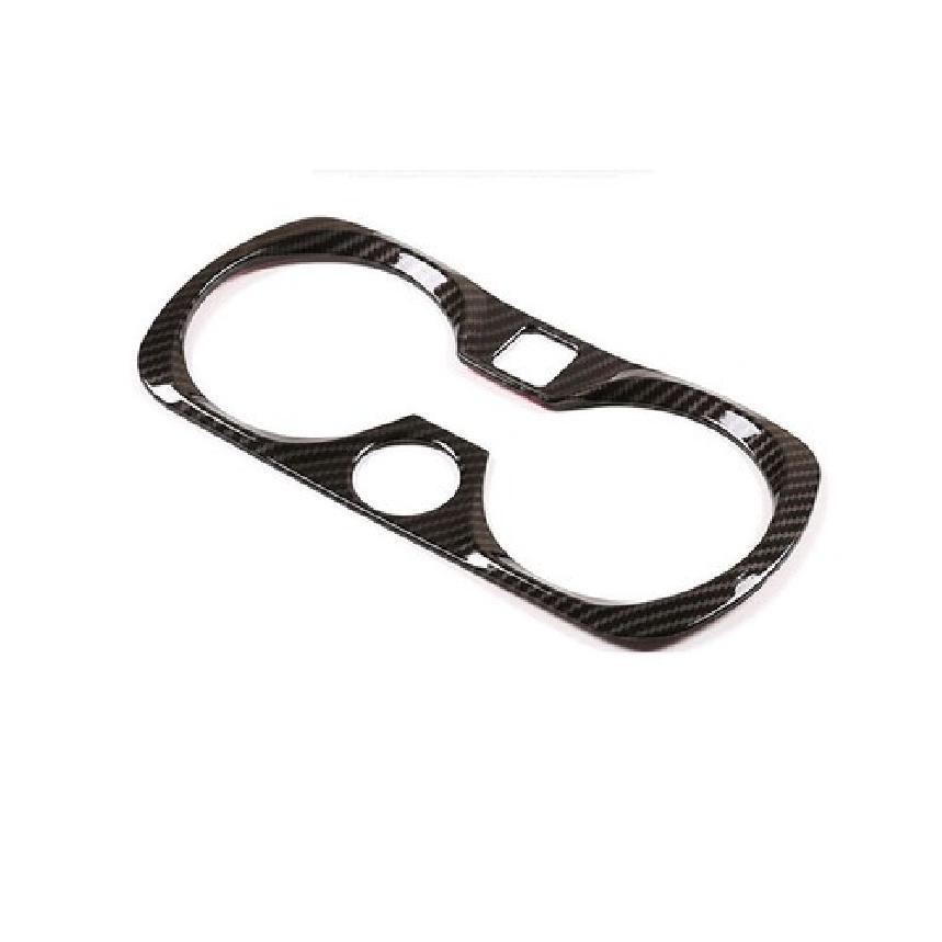 Carbon Fiber Panel Overlay Cover Water Cup Holder - For BMW 3 Series G20