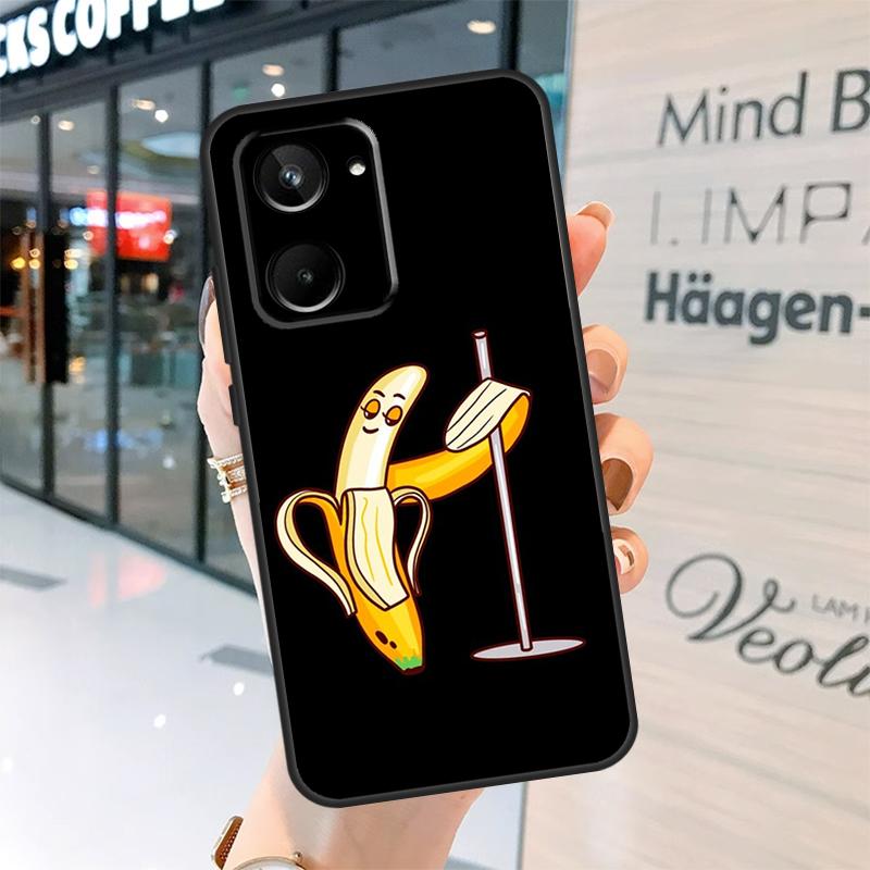 Memes Cartoon Funny Banana Case For Realme 15 Pro 14 13 11 12 Pro Plus GT7 GT6 C55 C51 C53 C35 C33 C61 C65 C67 C71 C75