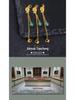 Gold-Plated Silver Butterfly & Jade Flower Tassel Accessory - New Chinese Style DIY Jewelry