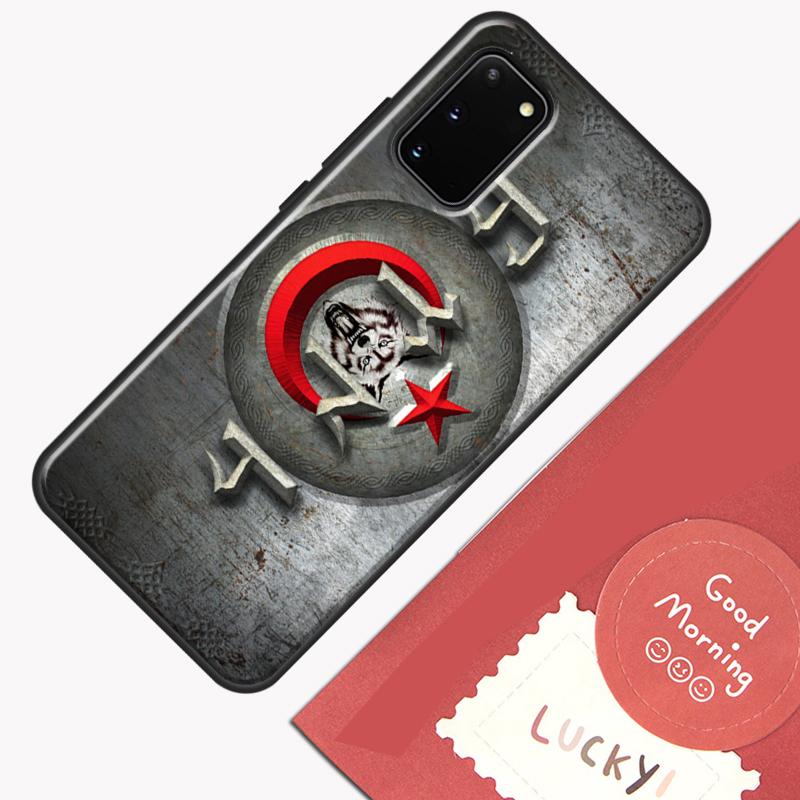 Republic of Turkey Realistic Flag Phone Case For Samsung Galaxy S25 S26 Ultra S20 S21 S22 S23 S24 Plus S9 S10 S25 FE Cover Shell