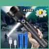 High Brightness Portable P50 Led Flashlight With Durable Aluminum Alloy Waterproof Design Ideal For Camping And Hiking