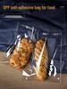Transparent Self-Sealing Food Packaging Bags