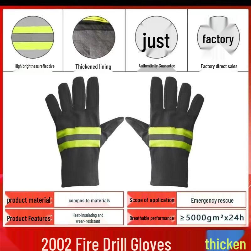 ZISIZ Flame Retardant Fire Gloves