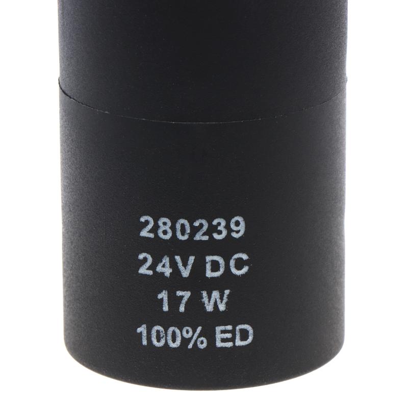 Excavator Solenoid Valve Coil 280239 10333044 Construction Machinery Parts Excavator Solenoid Valve Coil 24V For Liebherr