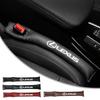 2Pcs Car Seat Gap Filler Strip Soft Pads Leather Car Styling Spacer For Lexus GS IS LS500h ES260 ES300h RX350h NX260 UX260 LM LC