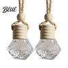 Portable Fragrance Holder Car Perfume Bottle Pendant Creative Hanging Air Freshener Diffuser Pendant for Vehicle Essential Oil Holder Interior
