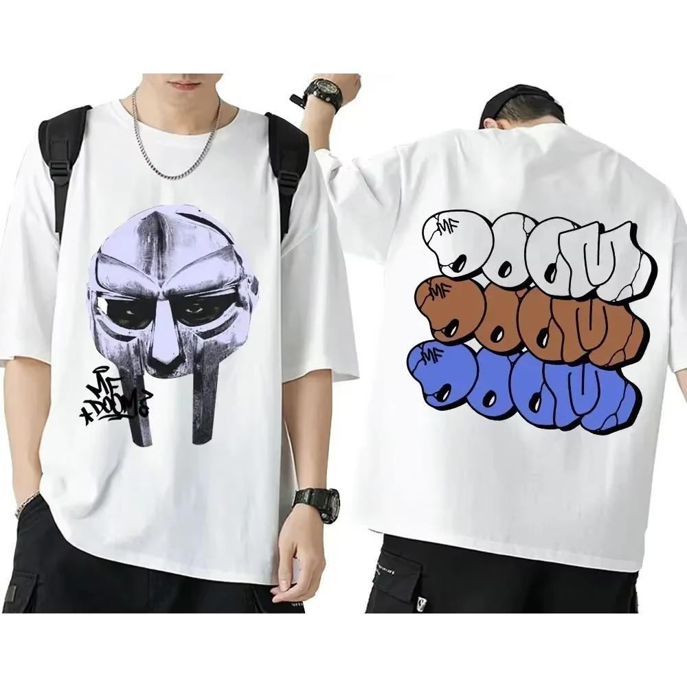 Singer Mf Madlib Madvillain Graphic T-shirt Men Women Casual 100% Cotton Oversized T-shirts Tops Male Hip Hop T Shirt Streetwear
