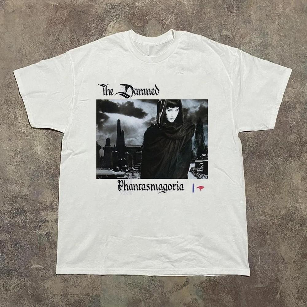 THE DAMNED Album Phantasmagoria T Shirt Full Size S-5XL TA924 Unisex T-Shirt XXXXL