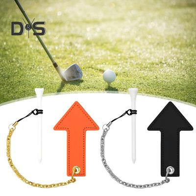 Golf Tees with Chain High Stability Compact Design Easy To Carry Durable Golf Tees Golf Swing Training Accessories