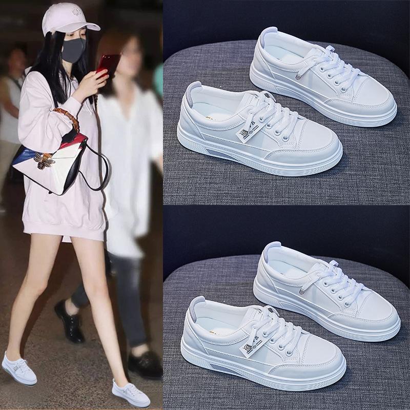 Small White Shoes for Women In Spring New Breathable Student Shoes Korean Style Flat Running Casual Shoes for Women