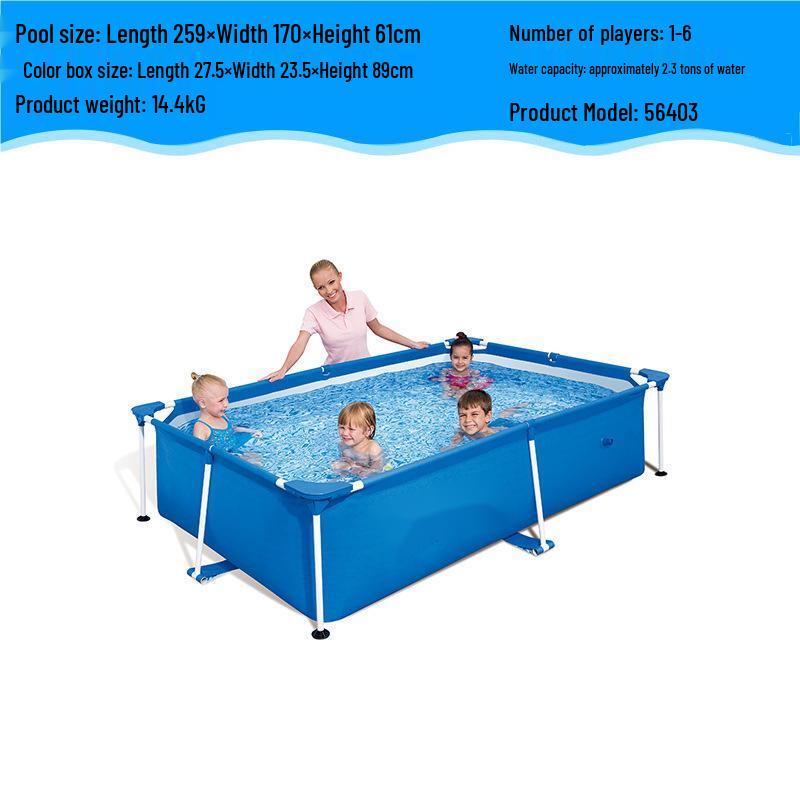 Kuzhe Above Ground Frame Swimming Pool