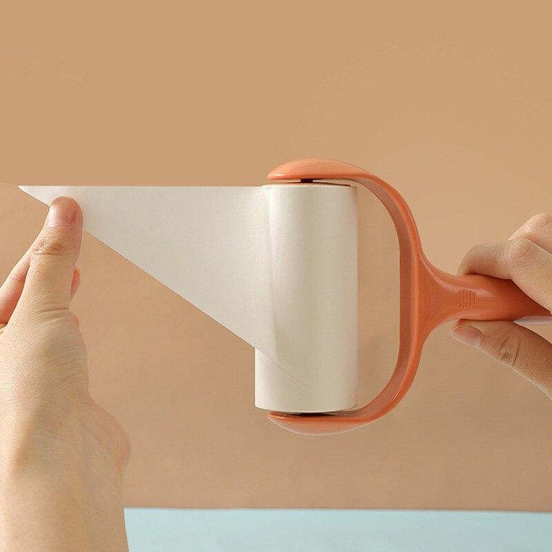 Household Innovative Handheld Clothes Textiles Tearable Roller Sticky Brush