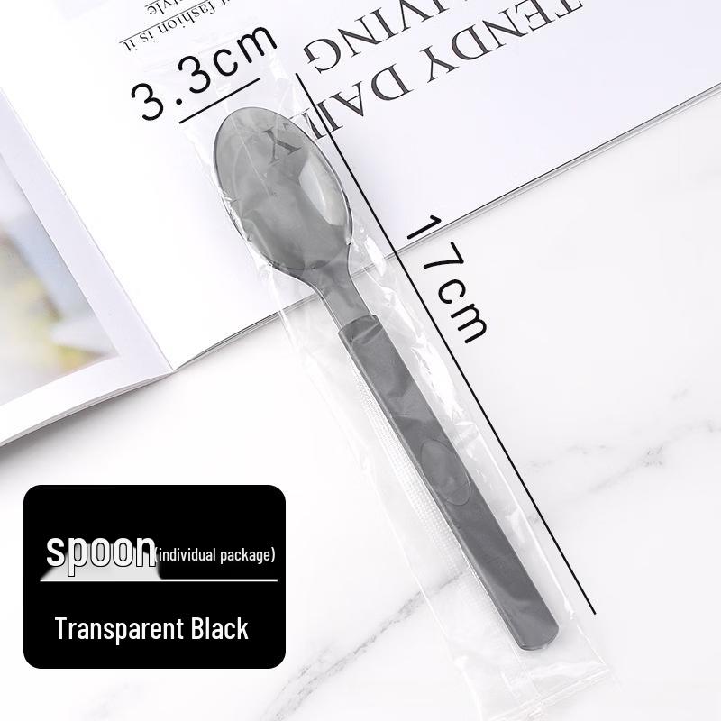 Disposable Individually Wrapped Plastic Spoons