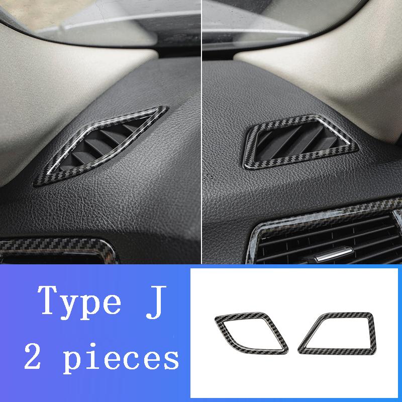 LHD For BMW 5 Series F10 F11 carbon fiber central armrest box cover storage box gear position panel decoration cover auto parts