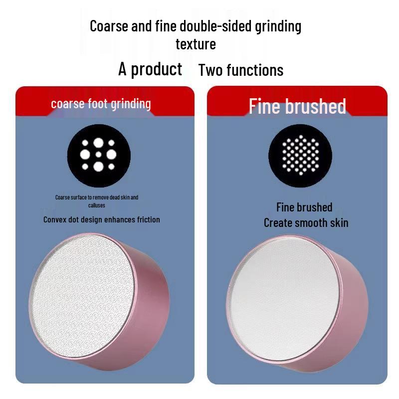 Dual-Sided Nano Hair Removal & Foot Scrubber - Portable Beauty Device