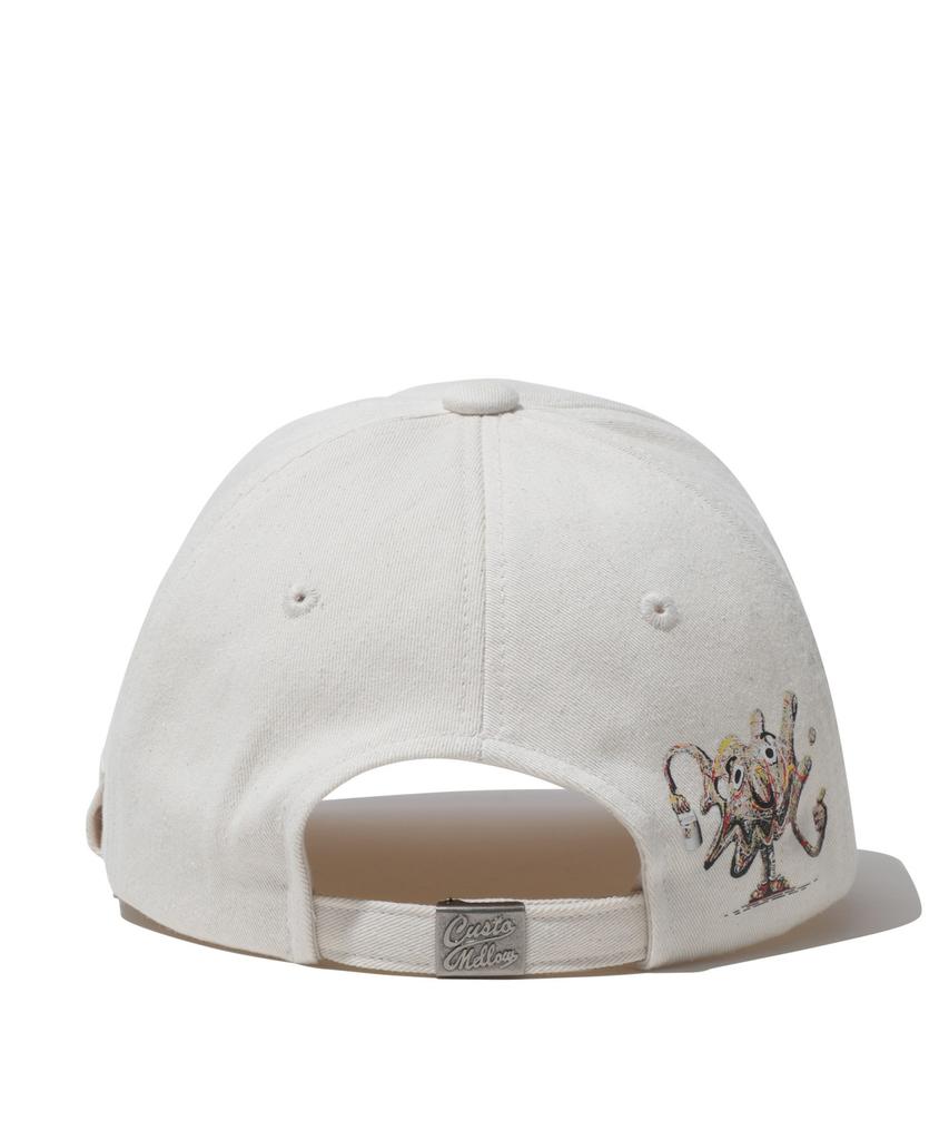 Keoseuuteommellou Ivory Embroidery Graphic Cap Carax25481Ivx