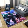 Tanjiro Kamado Nezuko Kamado Washable Non-Slip Rug Carpet Larget Floor Mat Bedroom Home Decor LXRa3