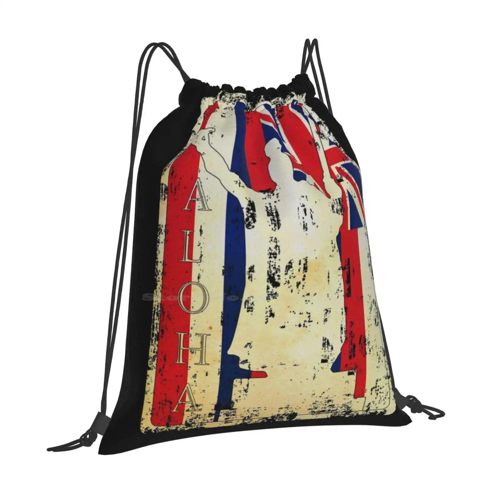 Aloha Shaka King Kamehameha Hawai i By Hawaii Nei All Day Hot Sale Backpack Fashion Bags Hawaiian Islands Aloha Ohana OneSize