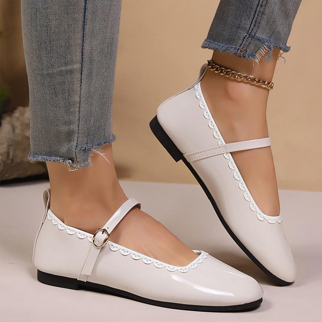 Mary Flat Shoes for Women Comfortable Soft Sole - with Breathable Design & Versatile for Casual Fashion and Everyday Comfort