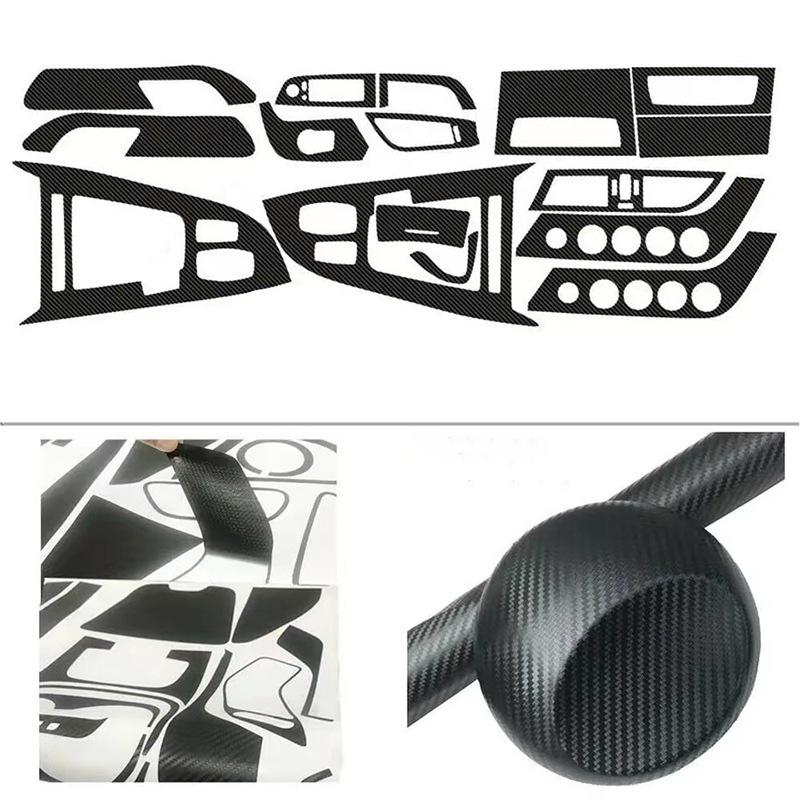 BMW Z4 E89 09-16 Black Carbon Fiber Interior & Exterior Decals