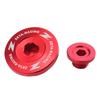 ZETA RACING Engine Plug Aluminum Red KAWASAKI Dirt Freak DIRTFREAK ZE89-1230