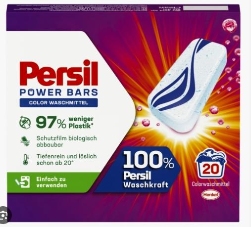 Persil Power Bars Color Laundry Capsules, 15 Washes, 590g