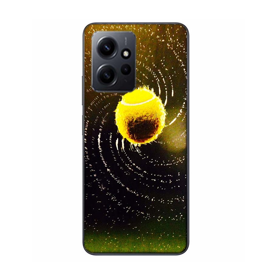 Tennis sport Phone Case For Redmi Note 13 5G 14 Pro Plus Redmi 12 12C 13C 14C 10 10A 10C 9 9C 9T 9A 8 8A K70 Pro TPU Clear Cover