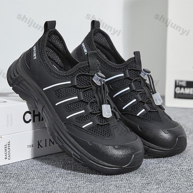 Fashion Women's Sneakers 2025 Summer New Mesh Breathable Height Increase Sports Shoes Comfortable Non Slip Outdoor Platform Casual Shoes