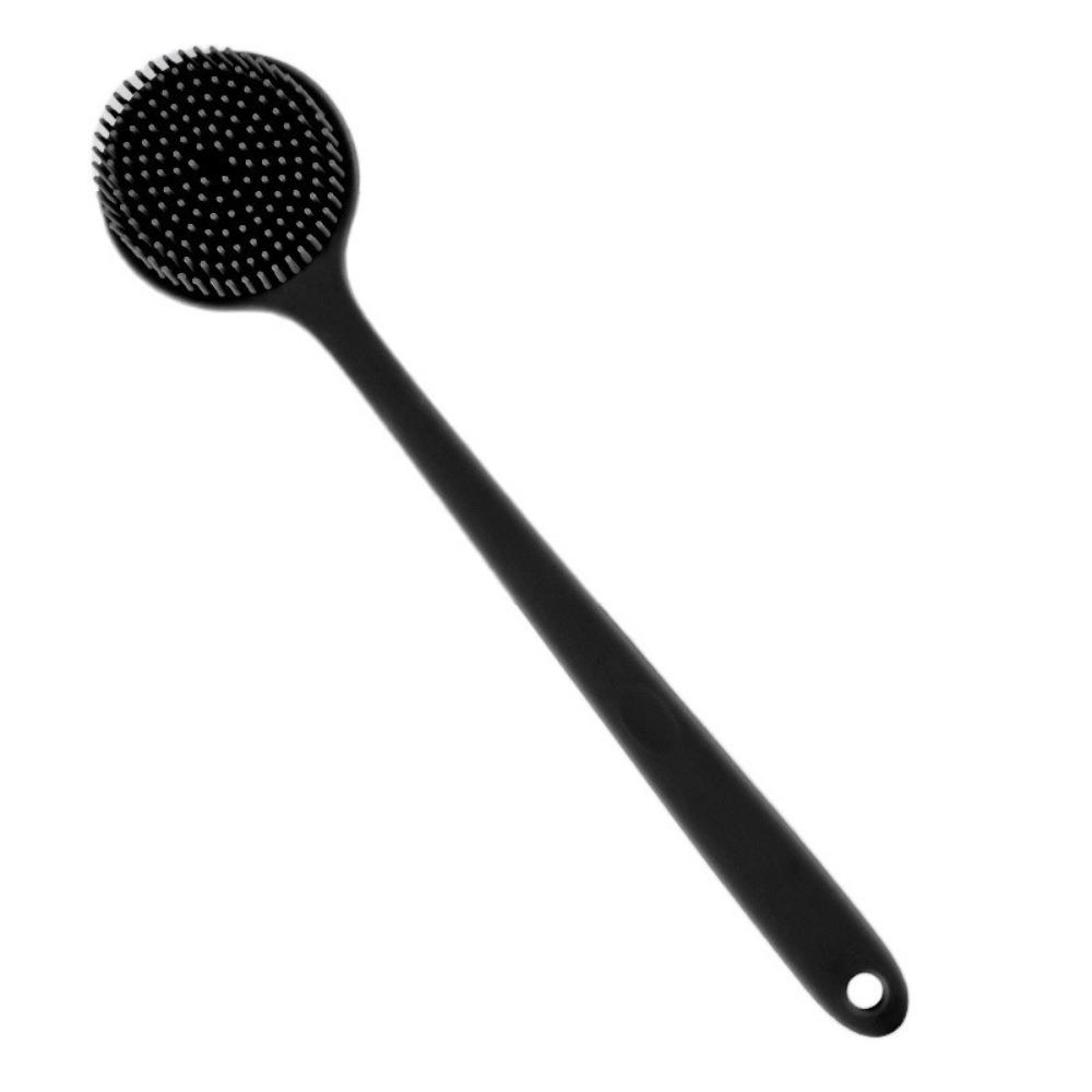 with Hanging Hole Bath Soft Back Brush Anti-Slip Skin Massager Brushes Cleaning Applicator  Lazy