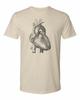 Cottage Cult Clothing Tee T Shirt Cotton Medical Anatomy Victorian Art Heart #4