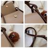 Mini Cute Solid Color Unisex Single Shoulder Crossbody Bag for Summer