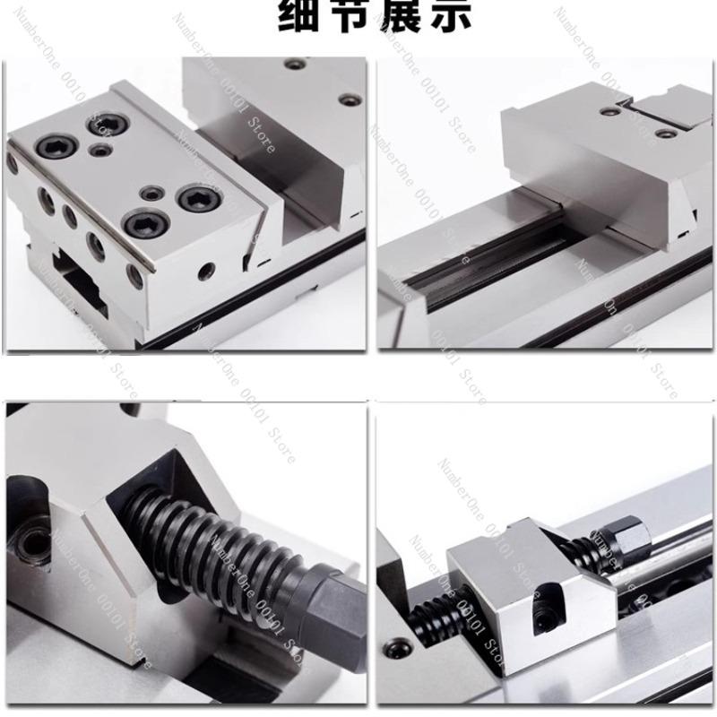 6-Inch and 7-Inch Milling Machine Bench Vise Fixture for Precision Processing,Heavy-Duty Durable Clamping Tool for Workshop