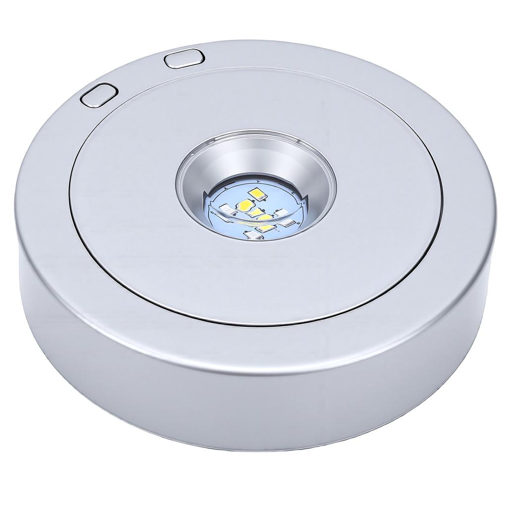 Rotating Display Base 360 degrees  Rotation 4 Modes 8 Light Colors LED Light Stand USB Battery Powered Crystal Display