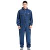 Zhanzhanhu ZZH044 Hooded Denim Work Jumpsuit