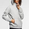 Nike Sportswear Logo Hooded Sweatshirt Jacket Men Outerwear Gray 804392-063