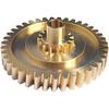 Brass Convertible Top Transmission Gears Left & Right Side For Porsche Boxster 1997-2012, Replace# 98756118000, 987561179