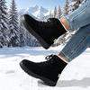 Winter Damen Schneestiefel Leicht und Rutschfest Warme Stiefel Outdoor Wanderschuhe