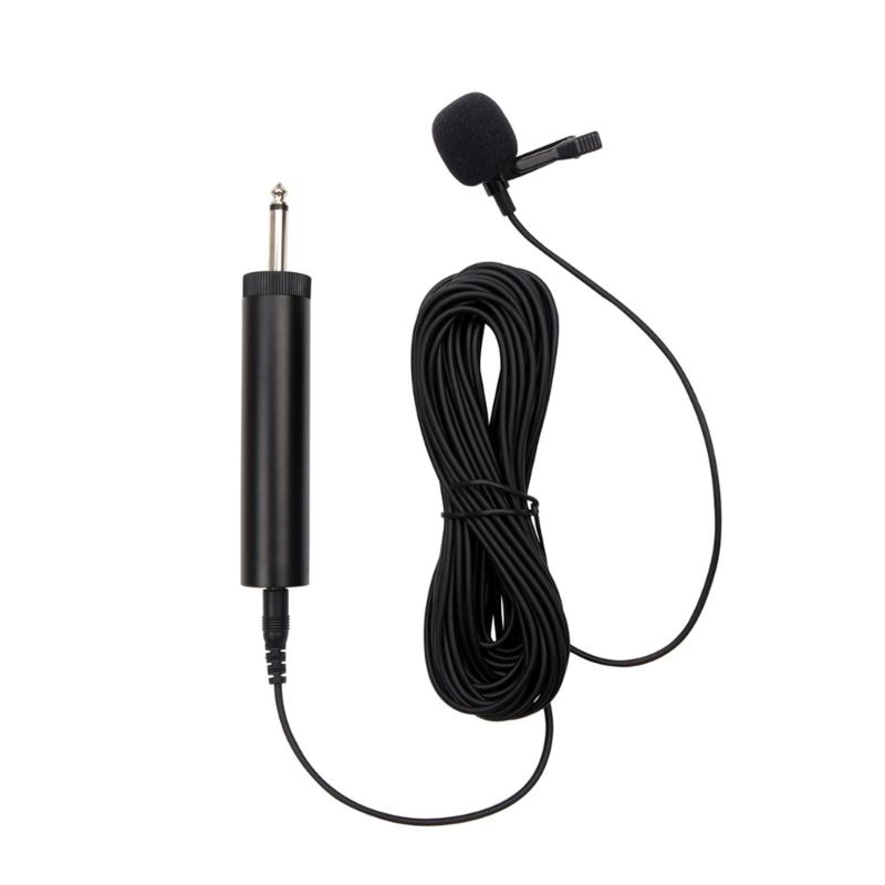 Clip-On Instrument Microphone Condenser Mic for Sax, Clarinet, Trumpet