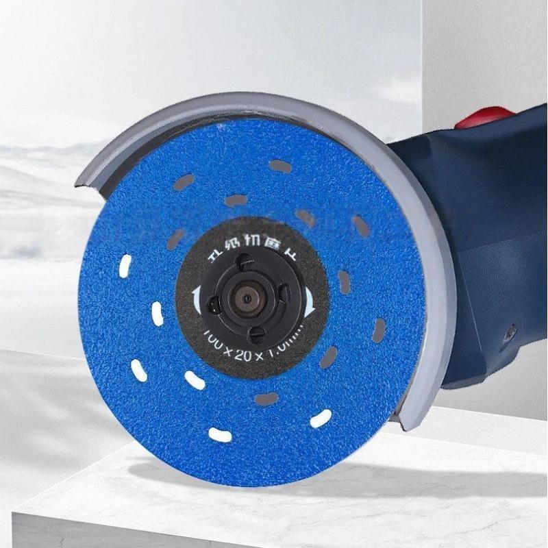 100mm Diamond Saw Blade Multifunctional Cutting Grinding Disc Durable Sharp Cutter Wheel for Tile Stone Metal DIY Projects