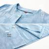 Cotton Seven-Sleeve Round Neck Shirt for Elderly Women