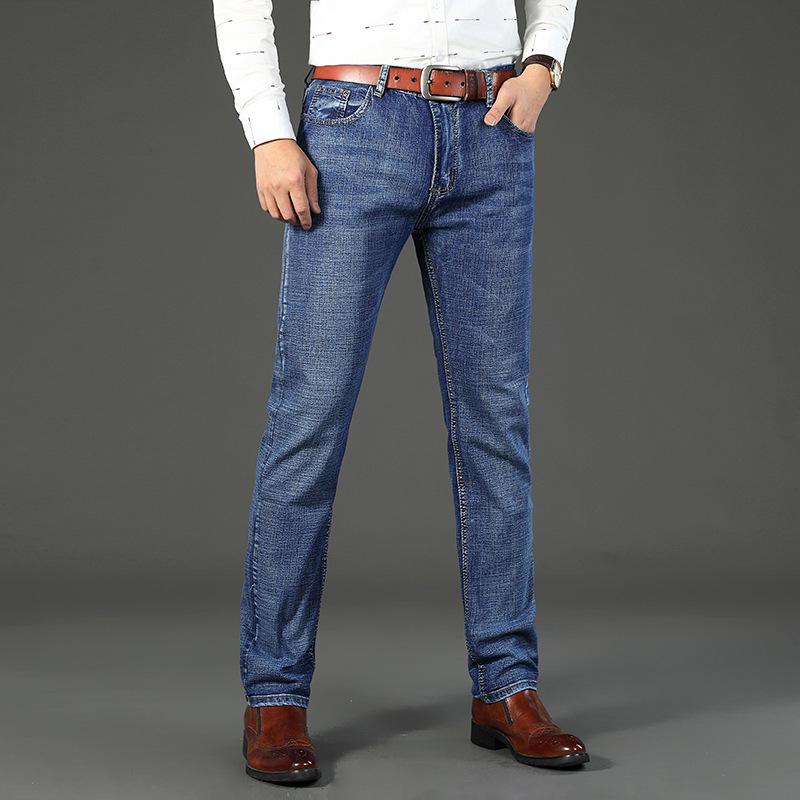 Pantaloni Casual Elasticizzati Dritti Slim Fit da Uomo Lee