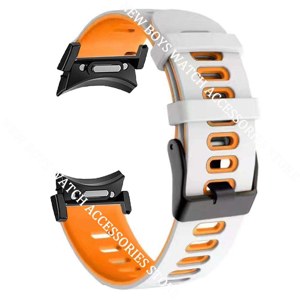 Quick Fit Silicone Strap Correa for Samsung Galaxy Watch 4/6 Classic 47mm 43mm 4/5/6 40mm 44mm No Gaps Bracelet Watch Band