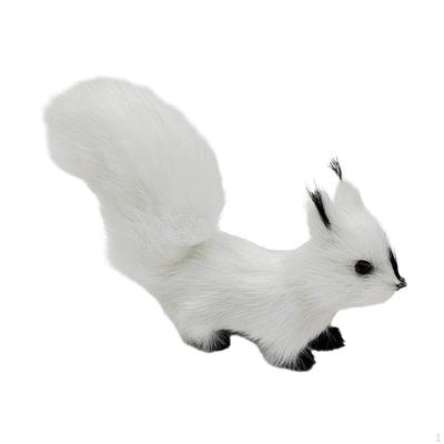 Estatueta de Esquilo, Esquilo de Simulação, Decorações de Mesa de Natal, Presentes, Boneca de Animal