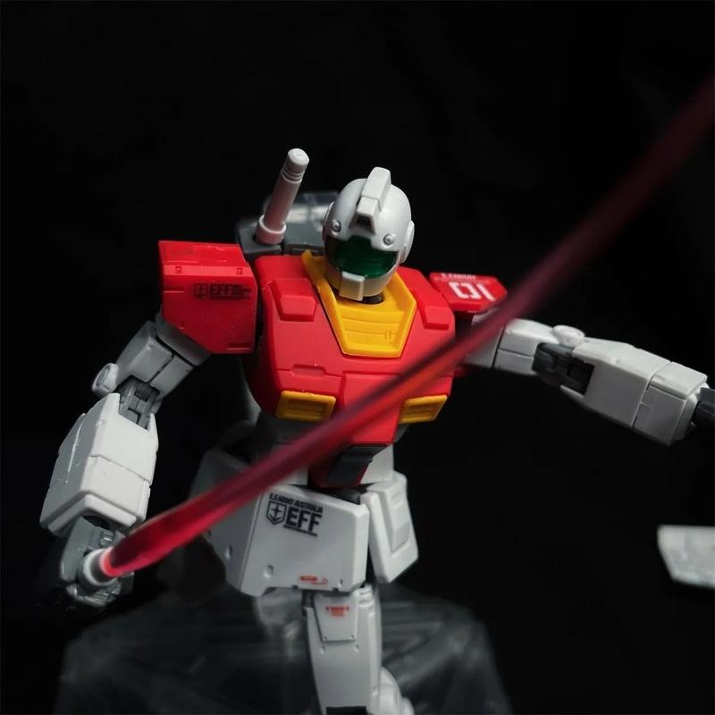 JJ Model HG 1/144 GTO GM Unpainted Assembly Model Kit Action Figure Boys' Puzzle Toys Desktop Ornament Doll Gift Collectible