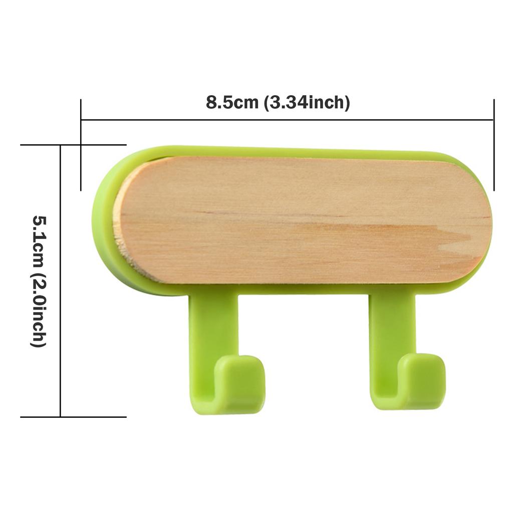 Hat Scarf Storage Organizer Wood Key Holder Strong Key Ring Rack Phone Hooks Clerk Housekeeper Decorative Wall Mounted Hangers