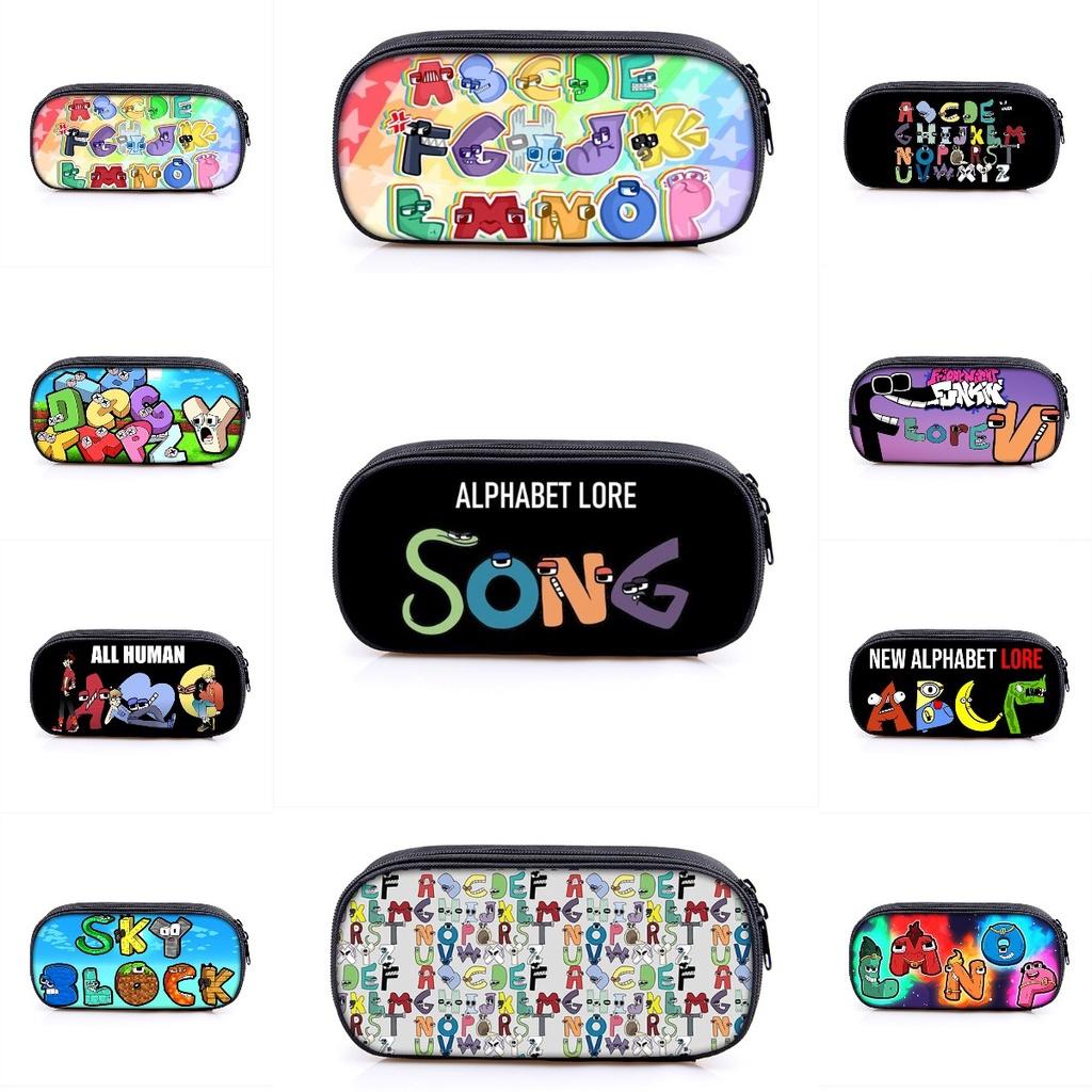 Alphabet Lore Pencil Case Large Capacity Pouch Bag For Students Gift